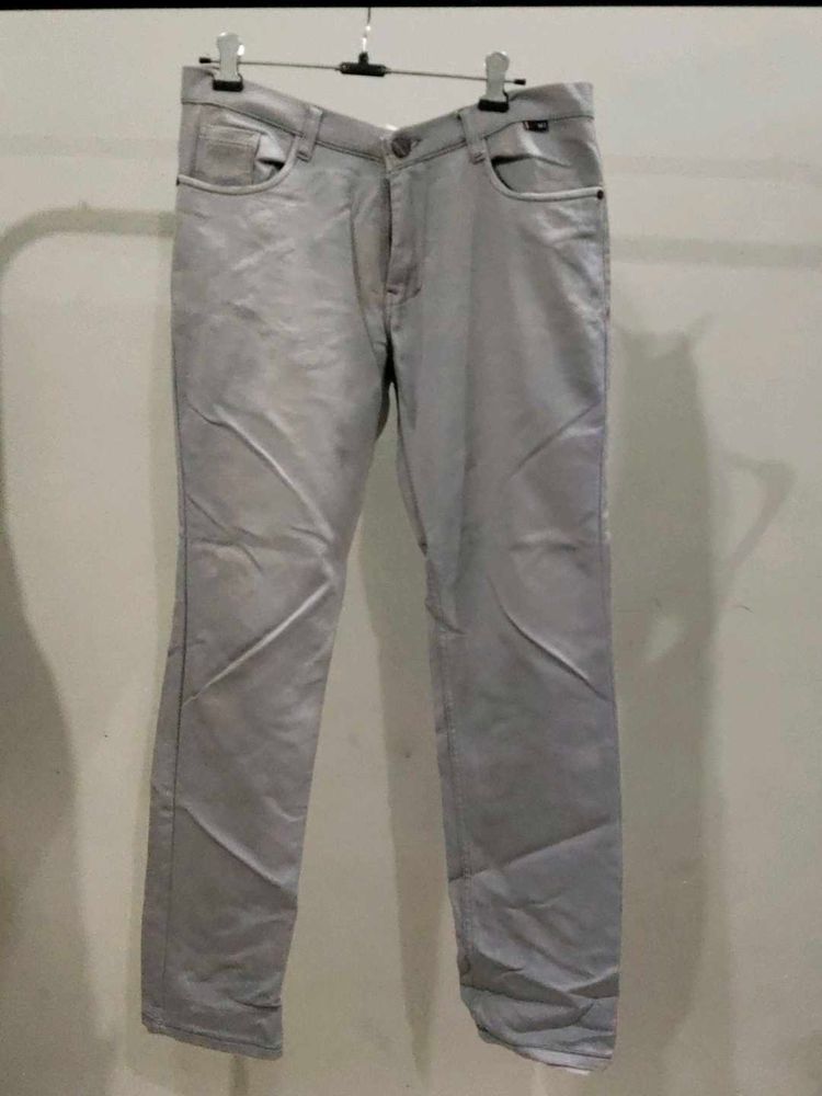 Gray Jeans Pants