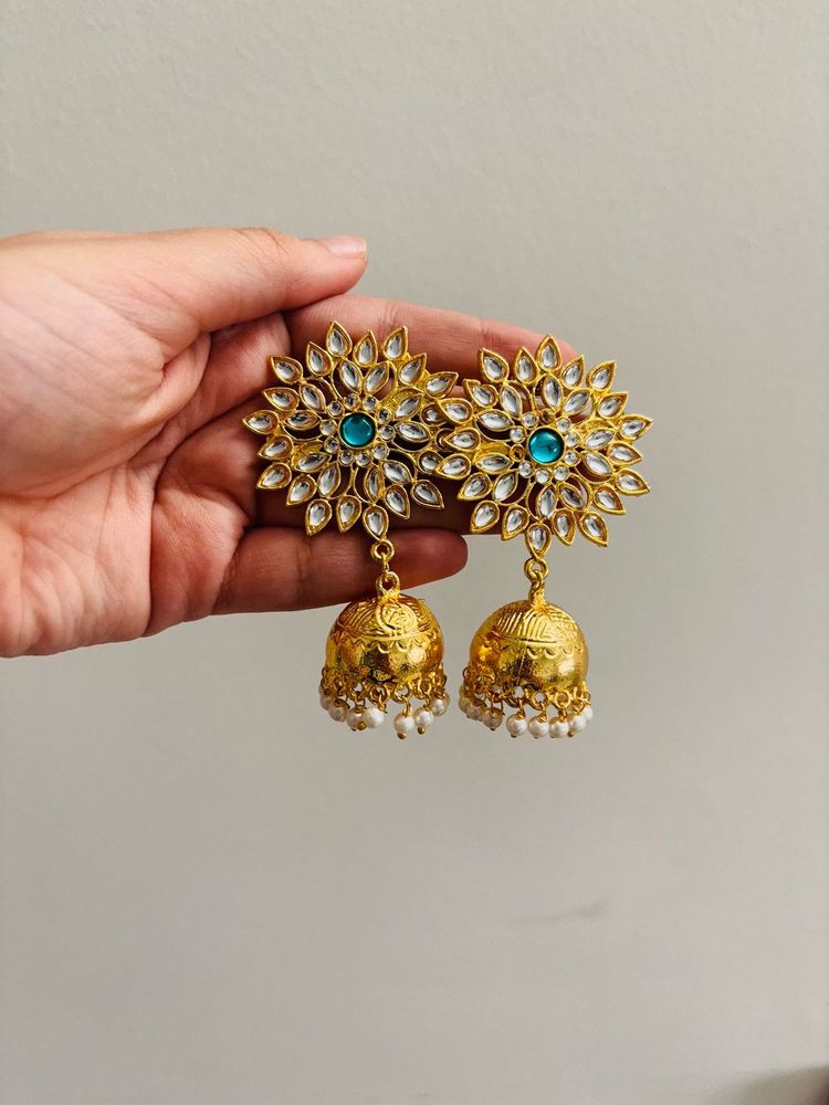 Statement Jhumka Earrings