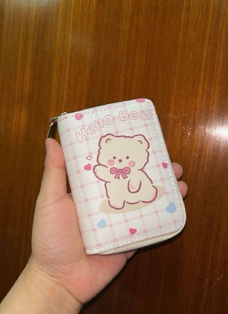 Cute Bear Card Wallet
