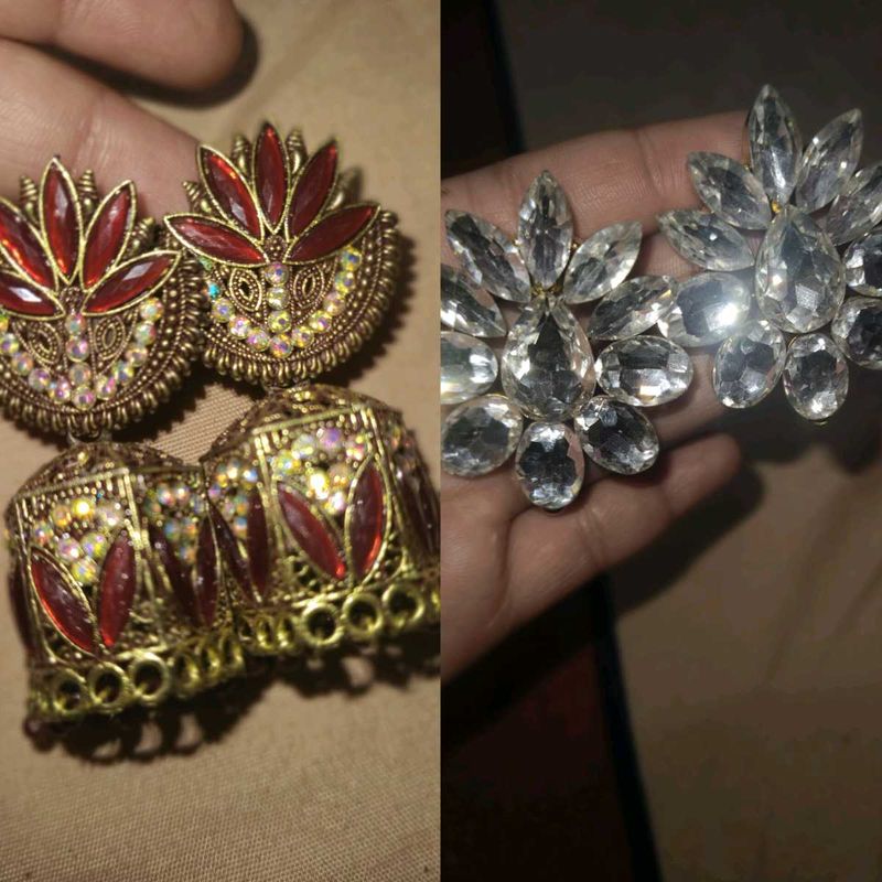 combo offer ❤️Statement Earrings - Two Unique Pair