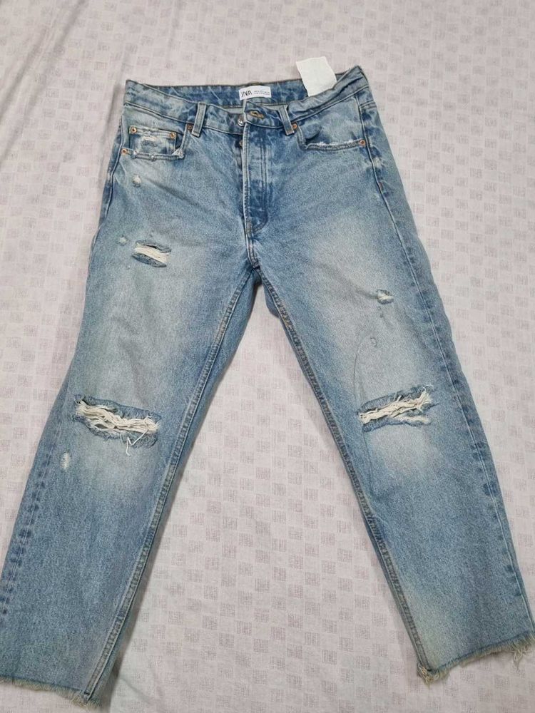 Zara Ripped Jeans