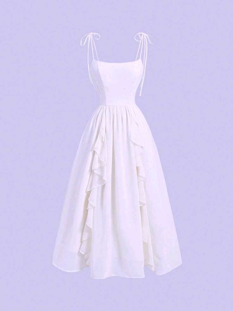 PINK SUNDRESS WITH RUFFLES