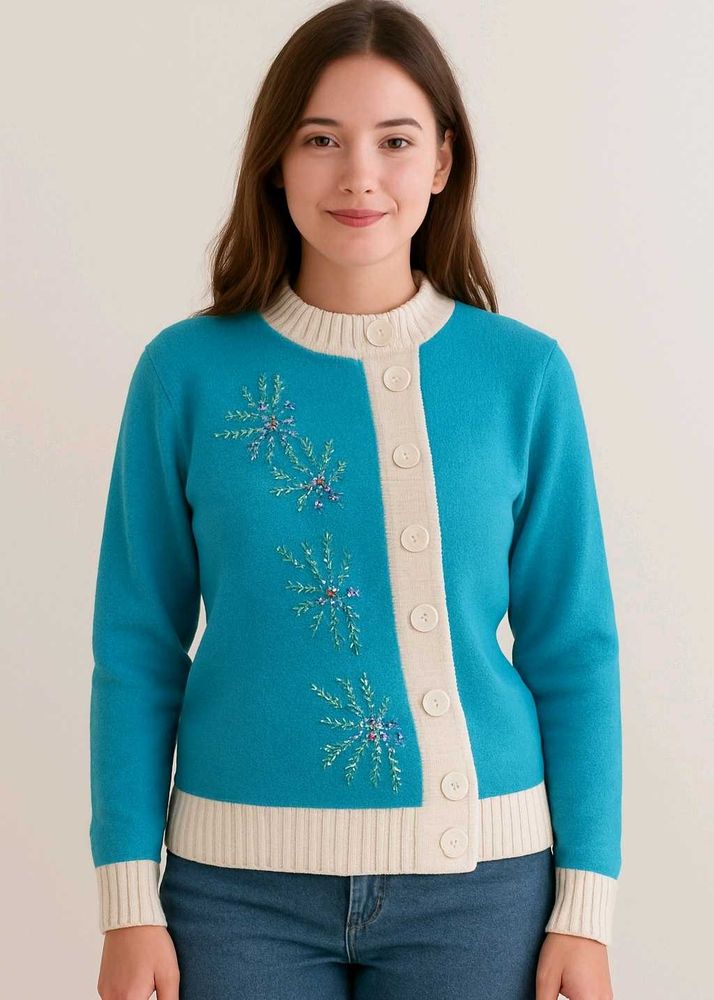 Sweaterwith Hand Work