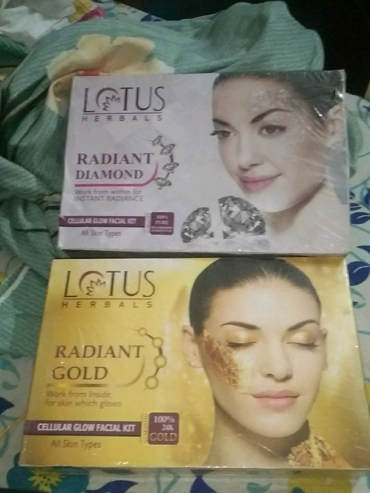 Lotus Diamond &amp; Gold Facial Kit