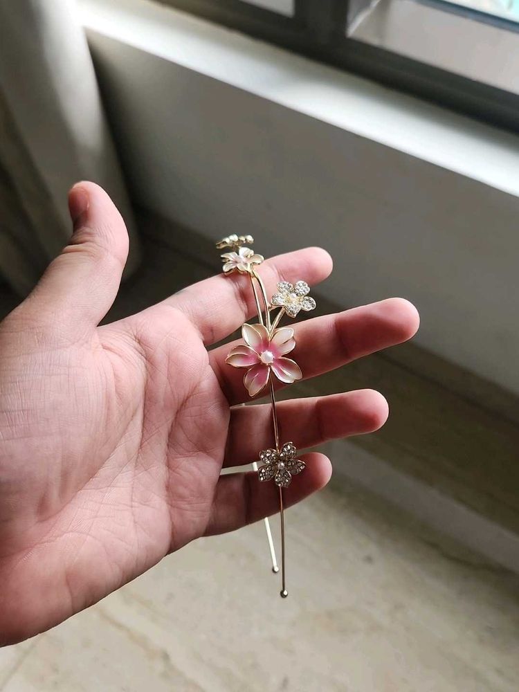 Floral Metal Hair Band