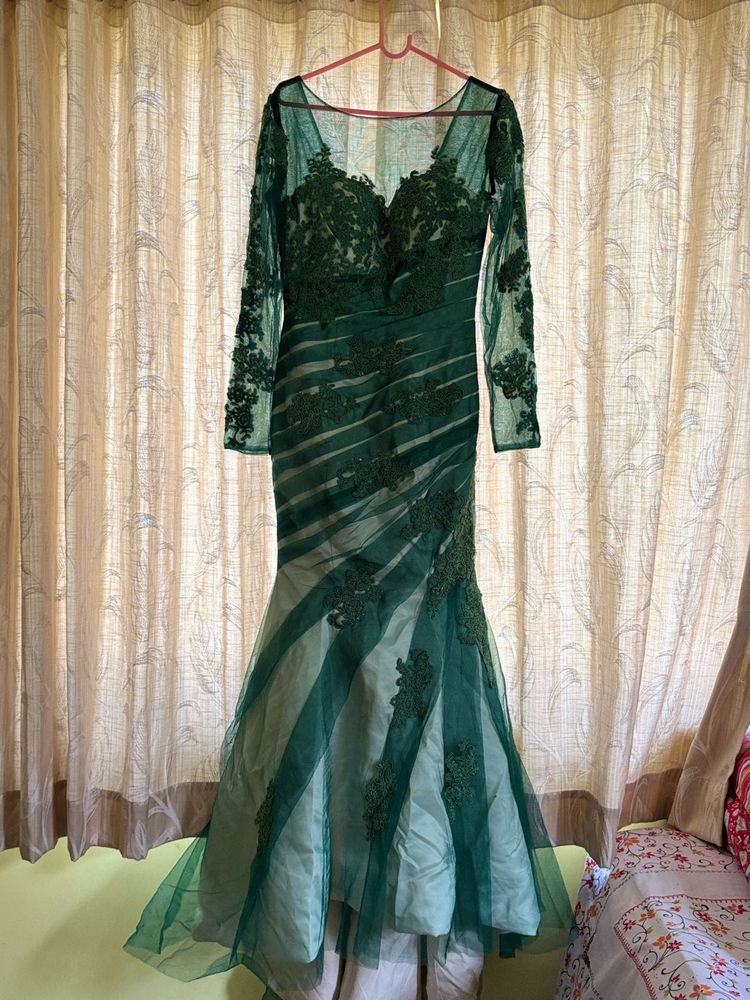 Emerald Green Gown ✨