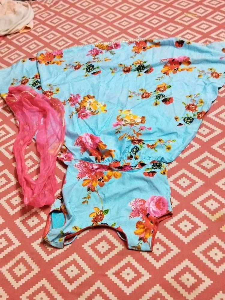 Floral Kurta Set