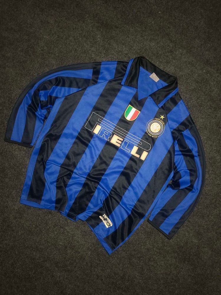 Inter Milan 2007/08 3/4th Sleeves Jersey