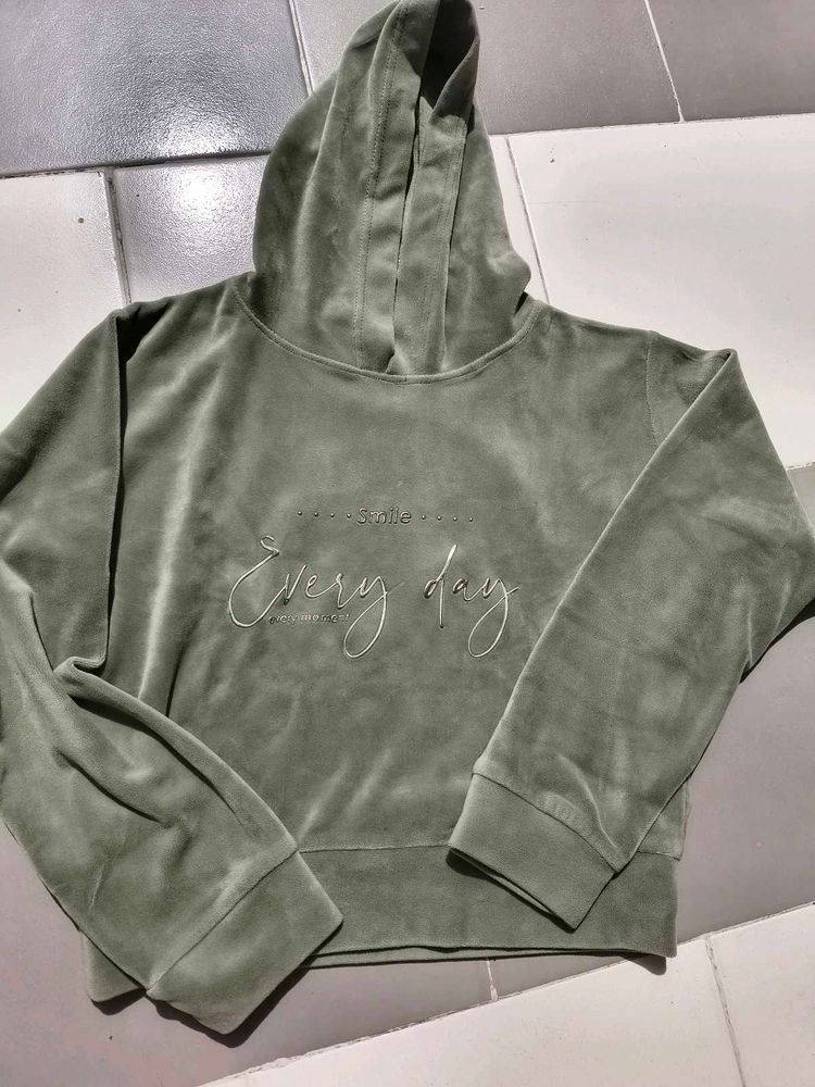 Olive Green Hoodie