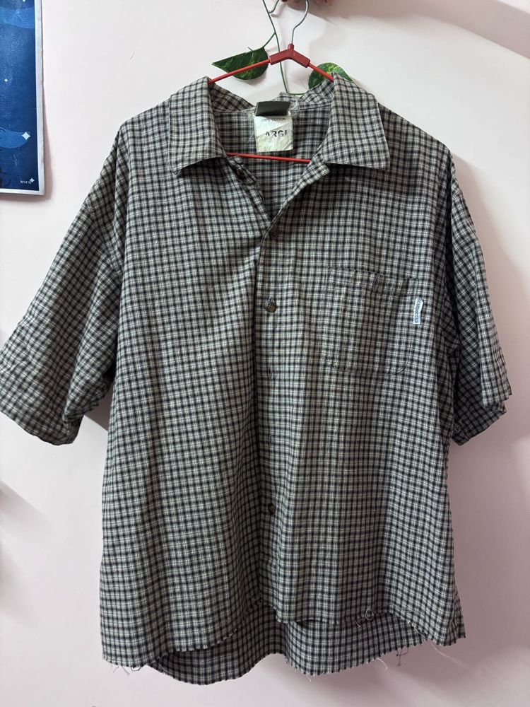 checkered vintage shirt