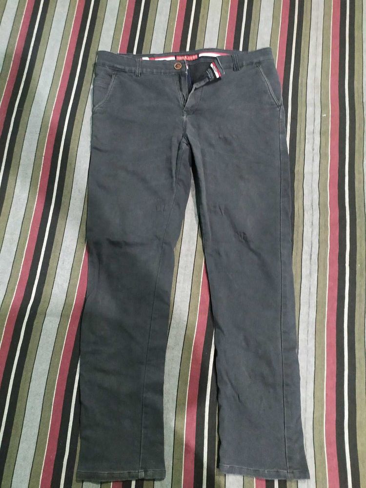 Casual Black Chinos