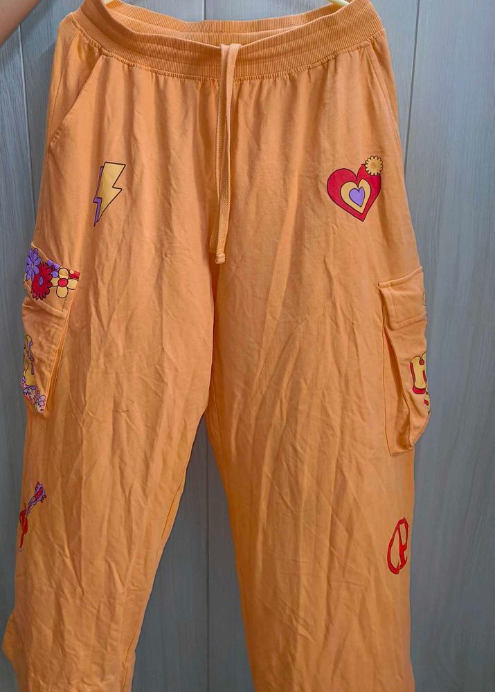 Orange Cool Trousers