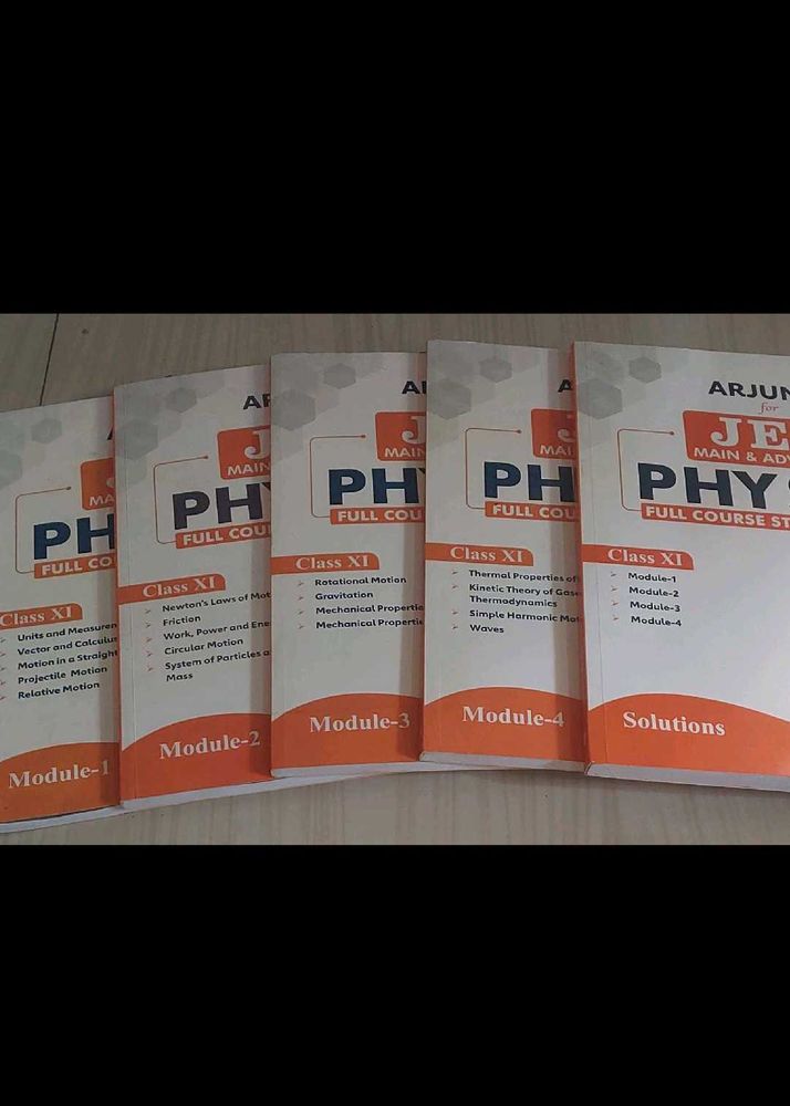 Arjuna Jee 11 Module Physics 5