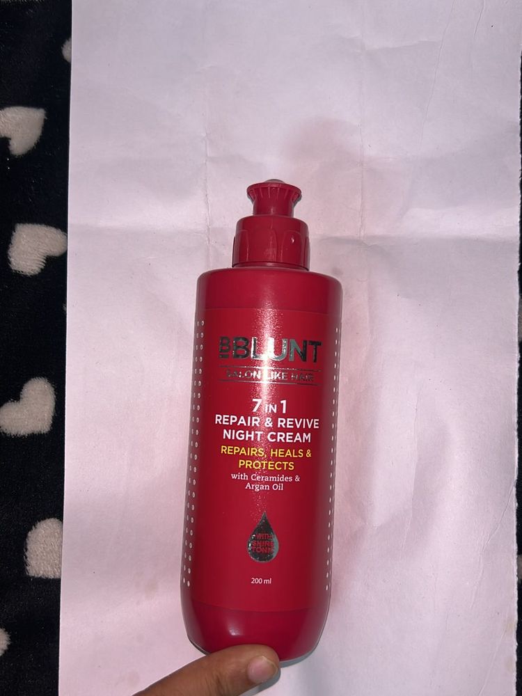 7in1 repaire &amp; Revive Night Hair Cream