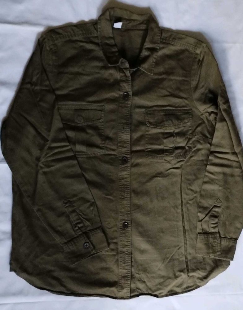 Olive Green Shirt