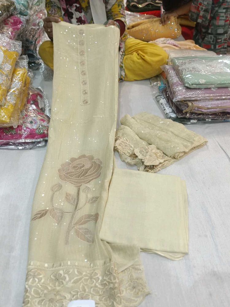 Elegant Unstitched Suit Piece