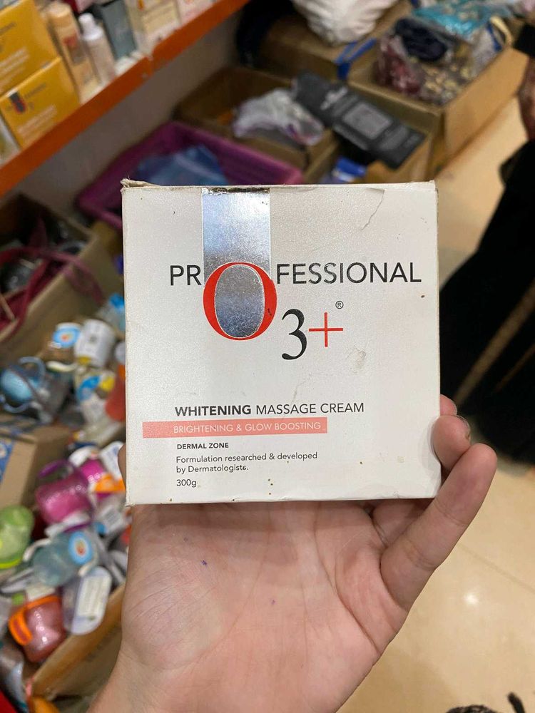 O3+ Massage Whitening Cream