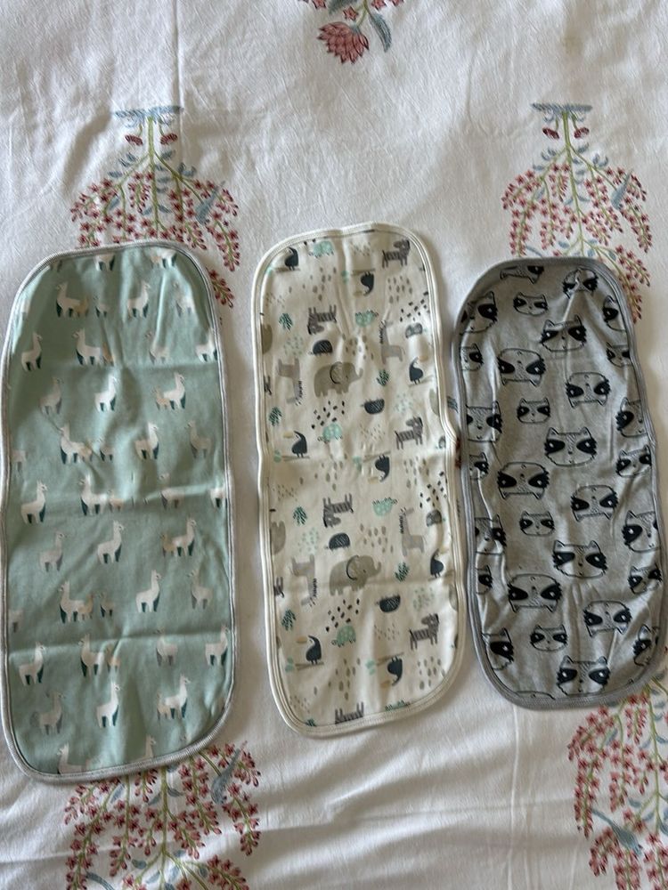 Baby Burp Cloth (Set of 3)