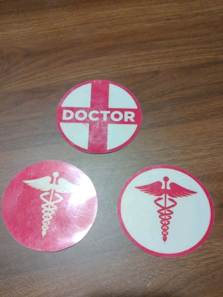 Vintage Doctor Stickers