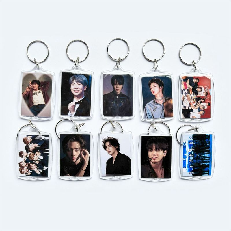 New BTS Keychains (Set of 10)