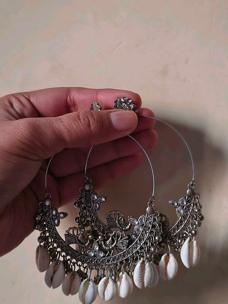 Boho Shell Dangle Earrings