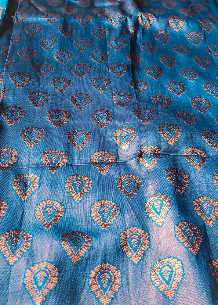Cotton Silk Saree with Traditional Katpadhar