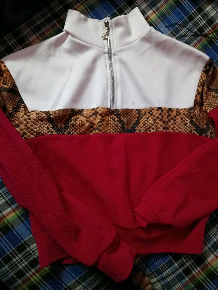 Stylish Color Block Pullover