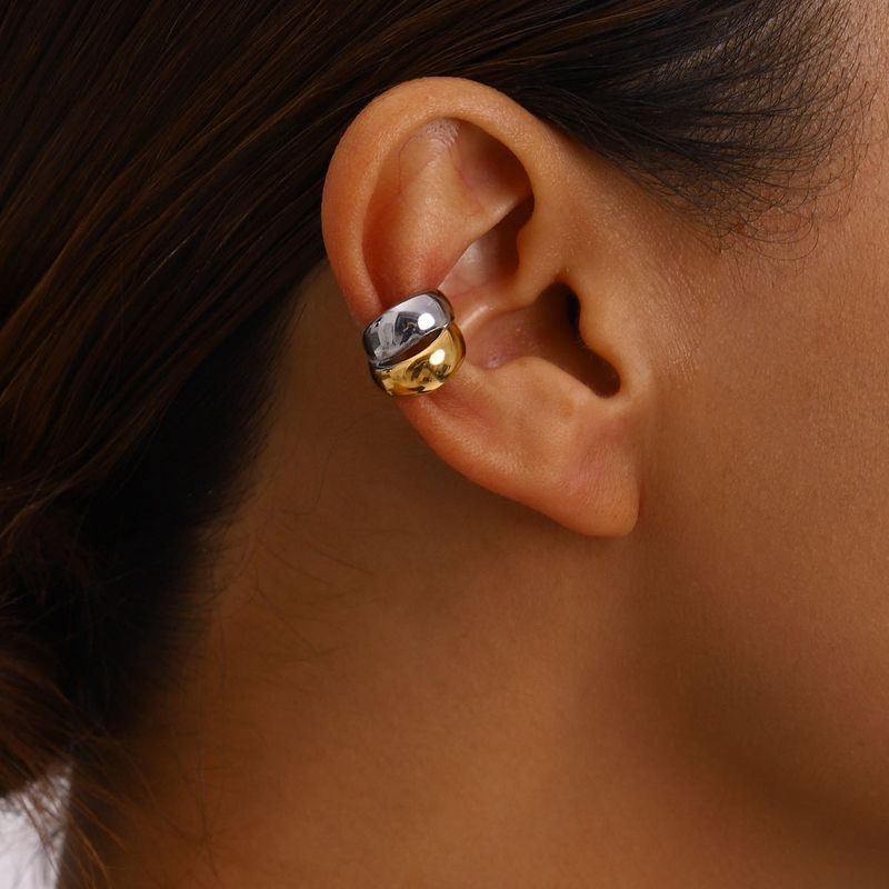 Mixed Metal Earcuffs
