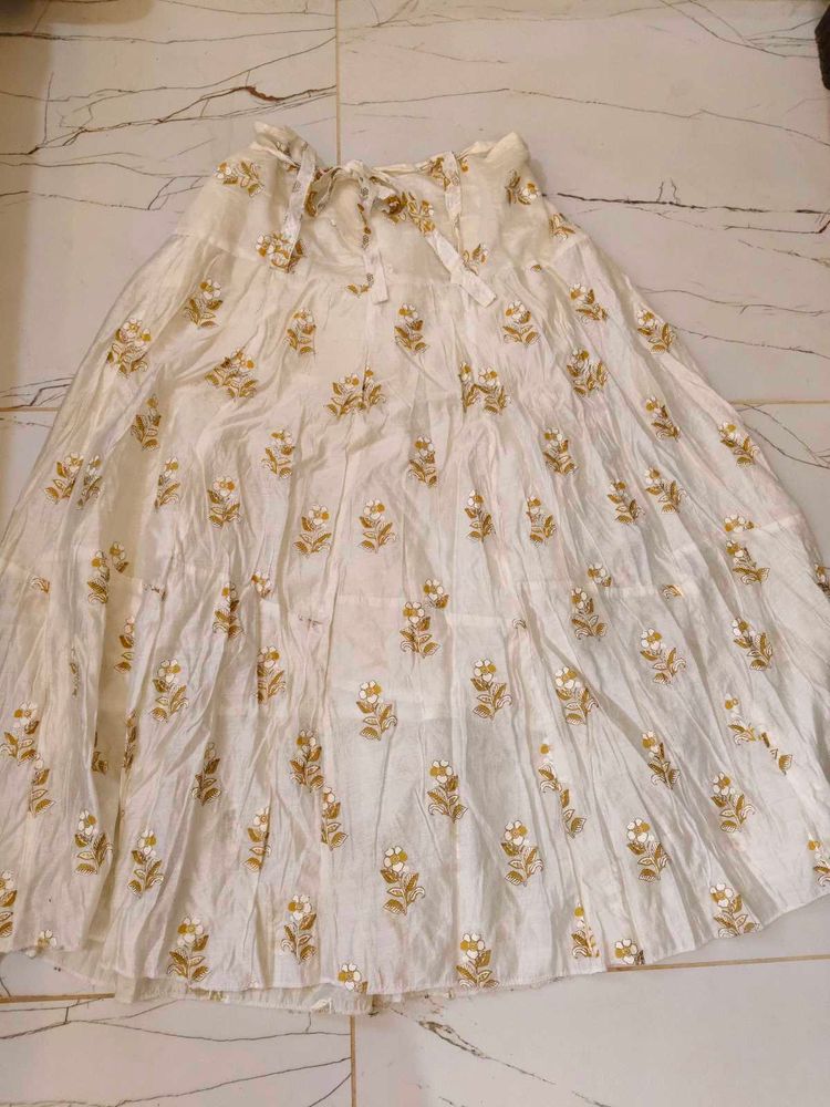 Floral Ethnic Skirt