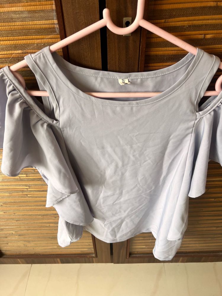 Cold Shoulder  Top L Size