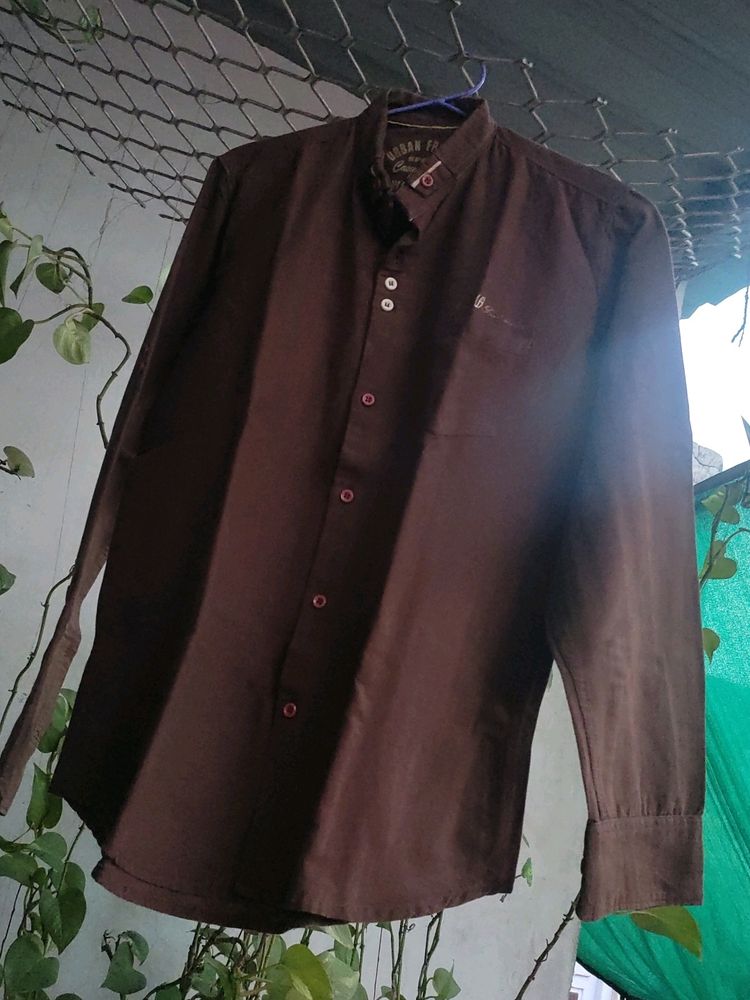 Plain Brown Shirt (Men)