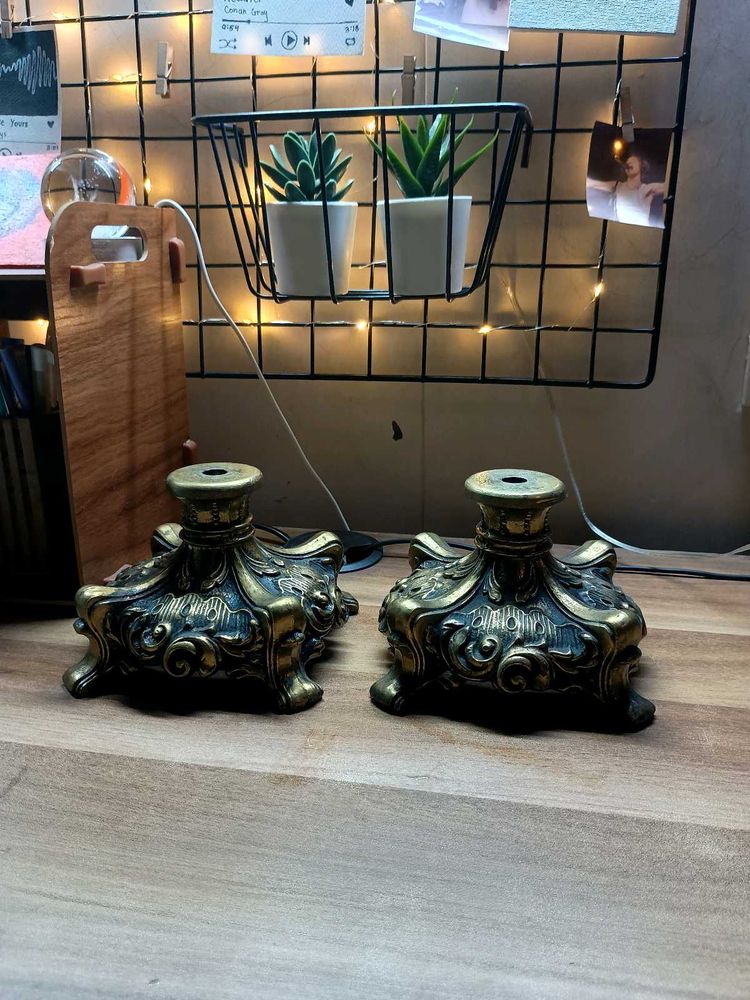Regency Claw Foot Lamp Base Number 8059 Pair Of 2