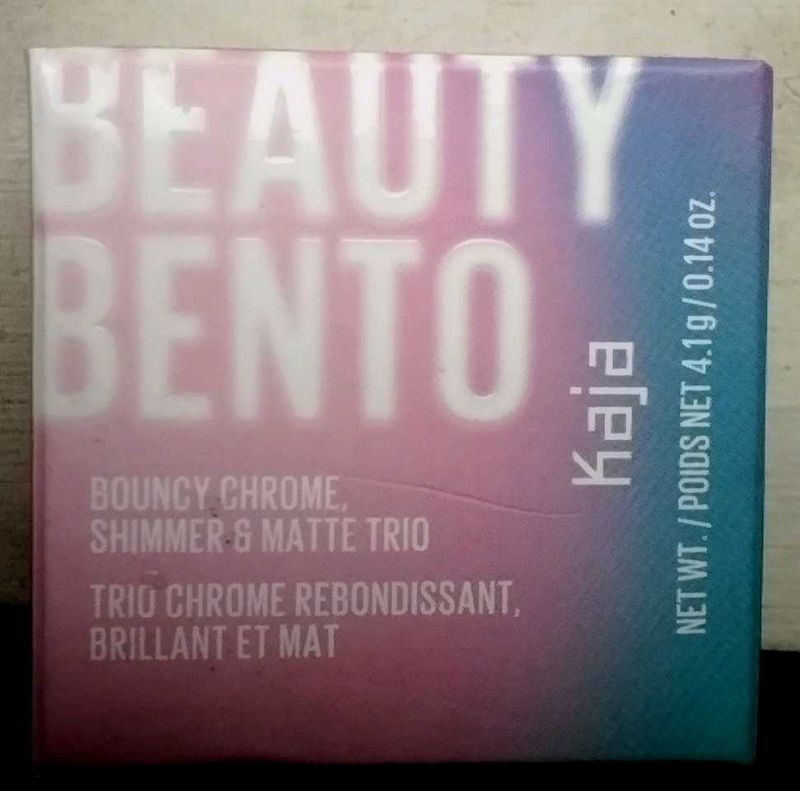 Kaja korean beauty brand (Trio eyeshadow stack)