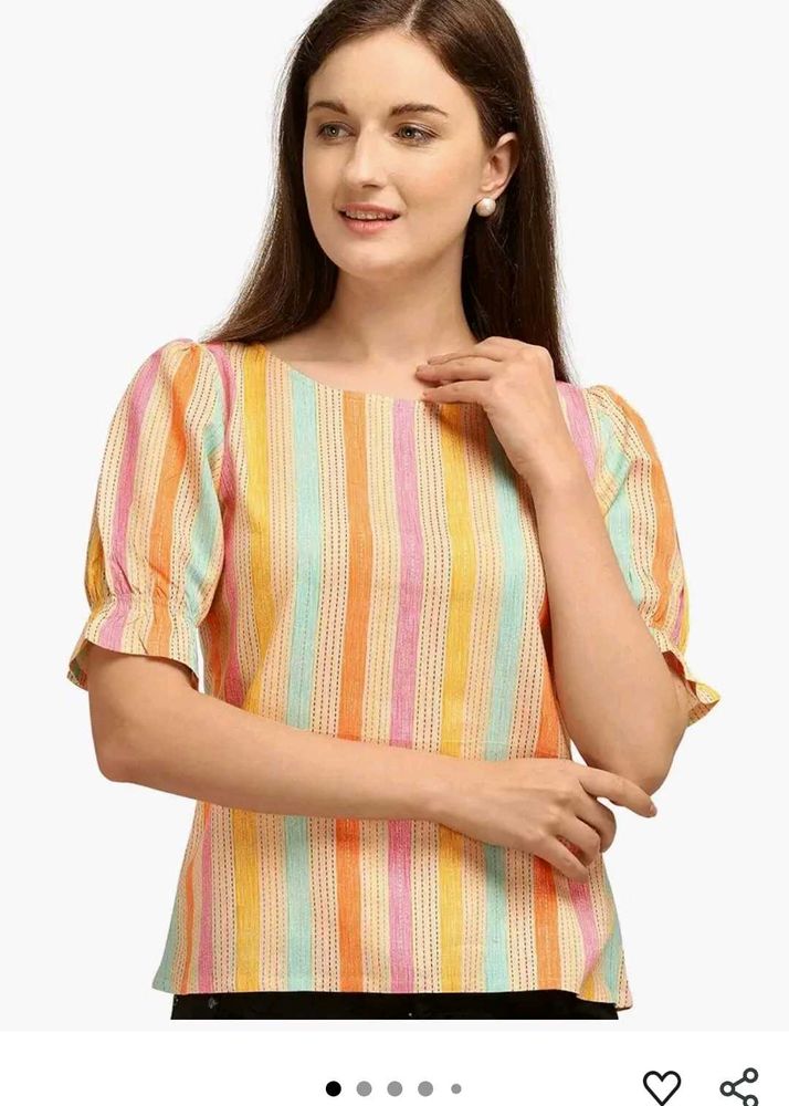 Striped Pastel Blouse