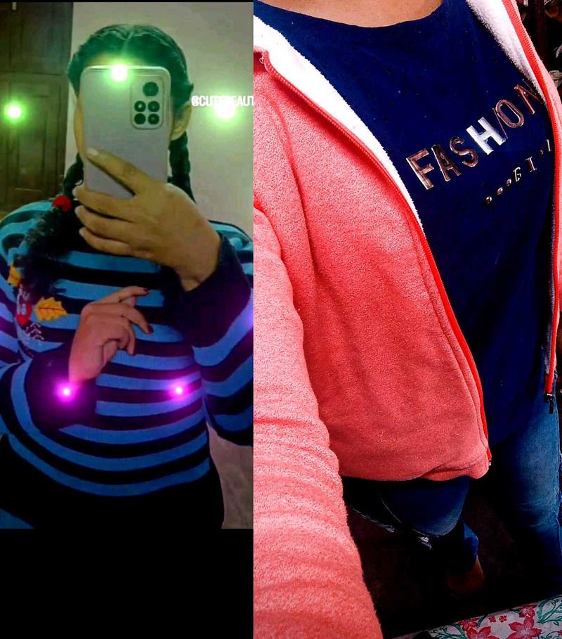 Fashiontime Multicolour Sweater &amp; HOODED SWEATE