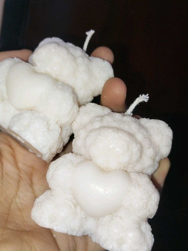 Heart Cloud Candles