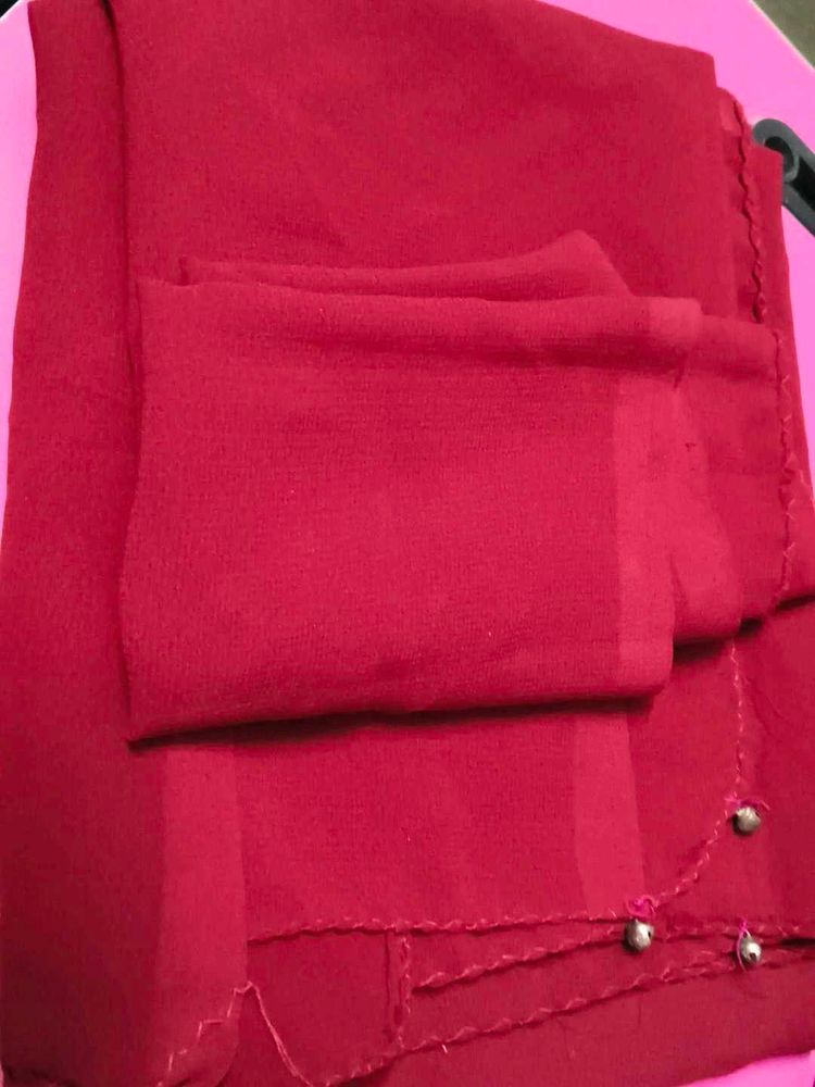 Elegant Red Dupatta