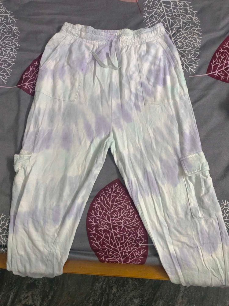 Tie-Dye Cargo Joggers