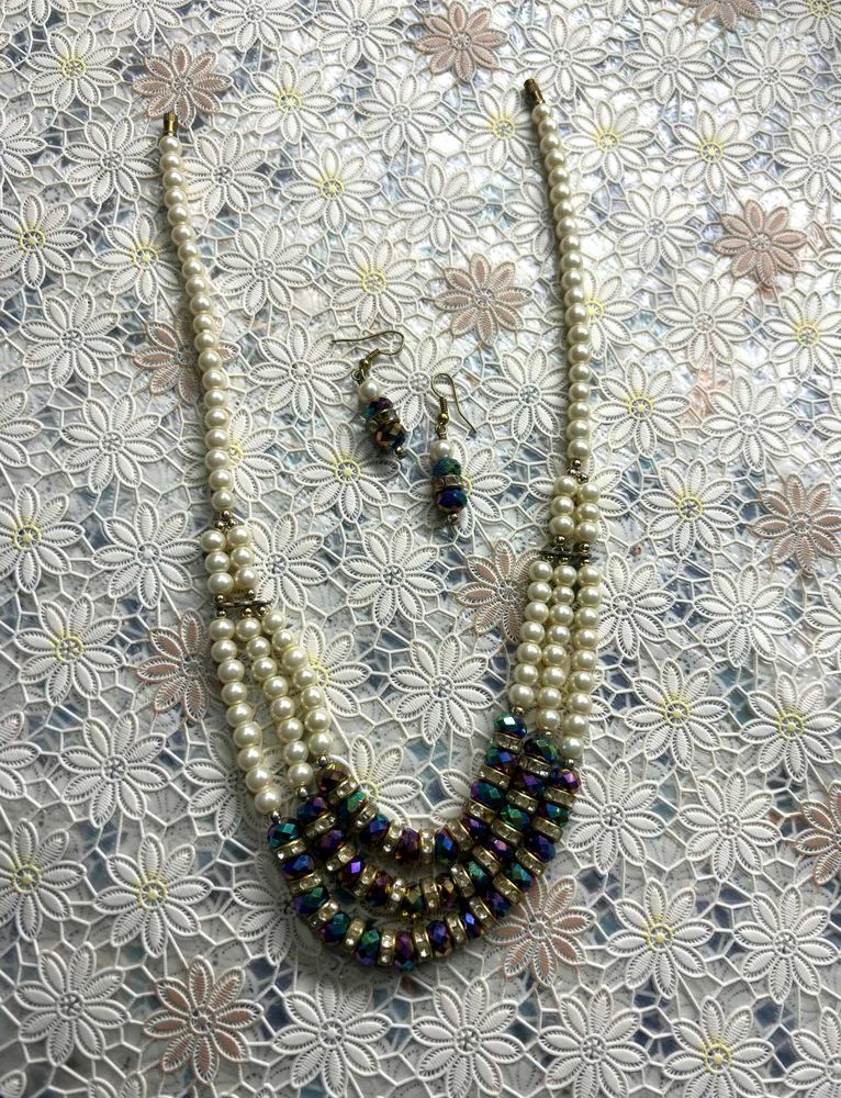 PEARL NECKLACE SET