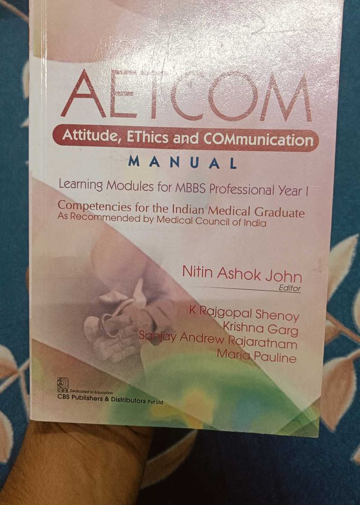 AETCOM-Attitude,Ethics And communication.