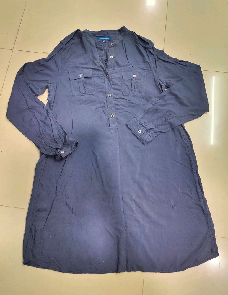 Long Sleeve Utility Dress