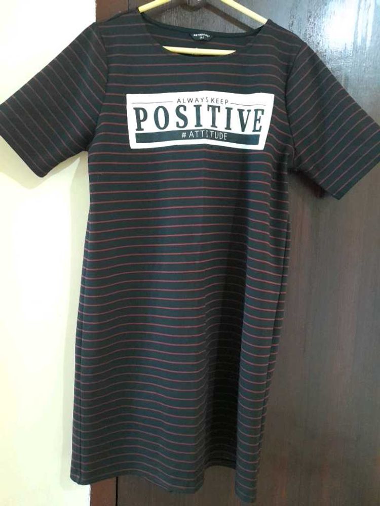 Knee Length T-shirt Dress