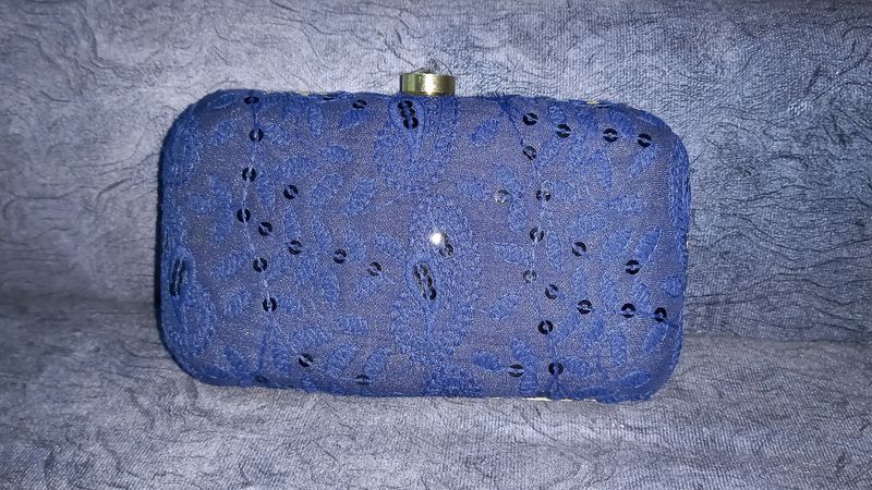 Blue Clutch