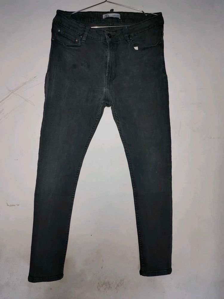 Zara Black Jeans Size 30