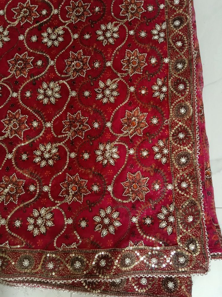 Heavy Embroidery Saree