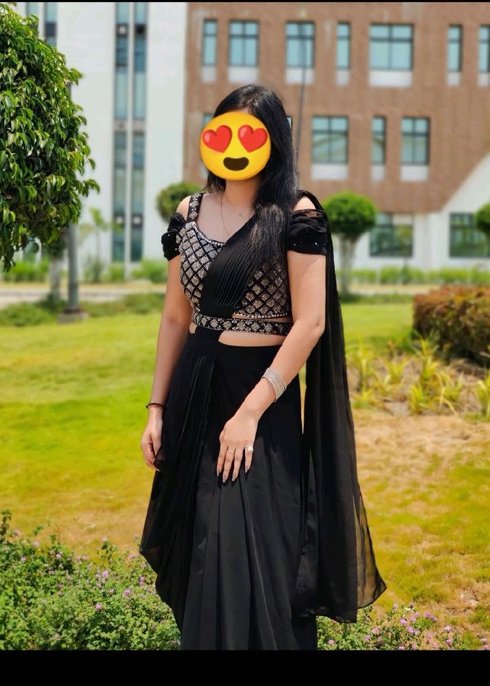 Indo - Western Ready to Wear Saree