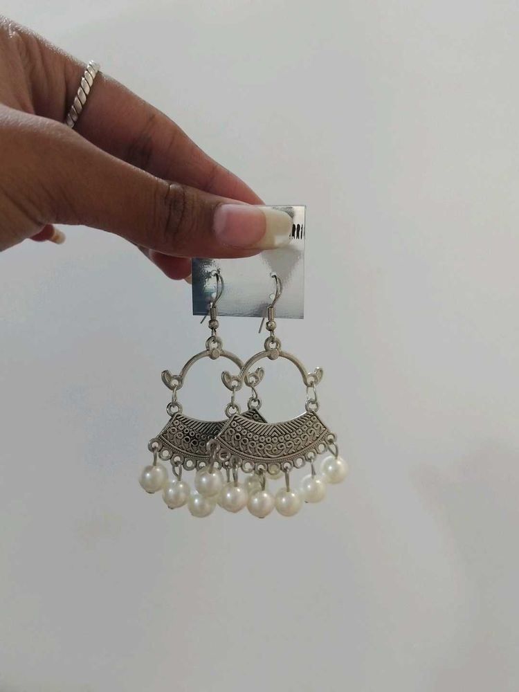 Pearl Drop Dangle Earrings