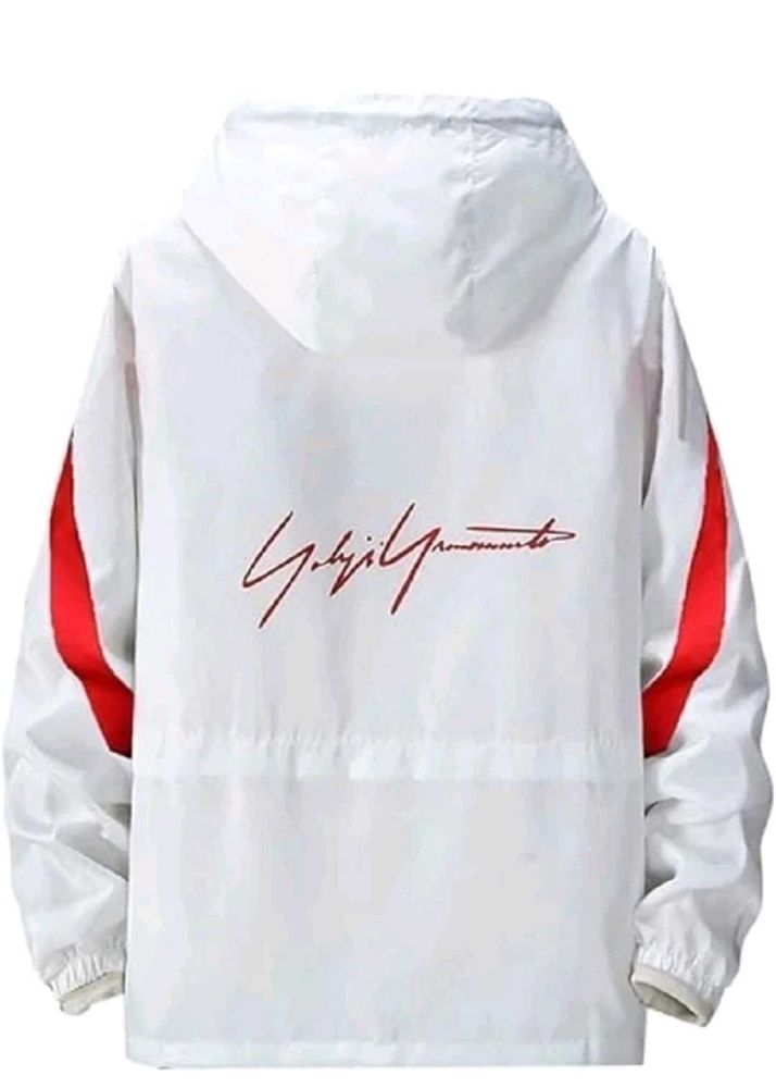 Stylish White &amp; Red Jacket