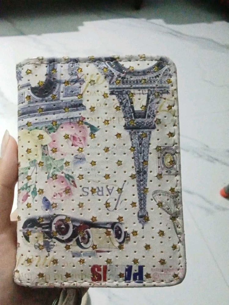 Paris Theme Passport Holder