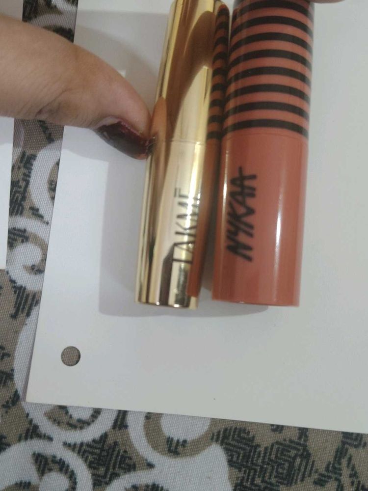 Lakme &amp; NYKAA Lipsticks 2